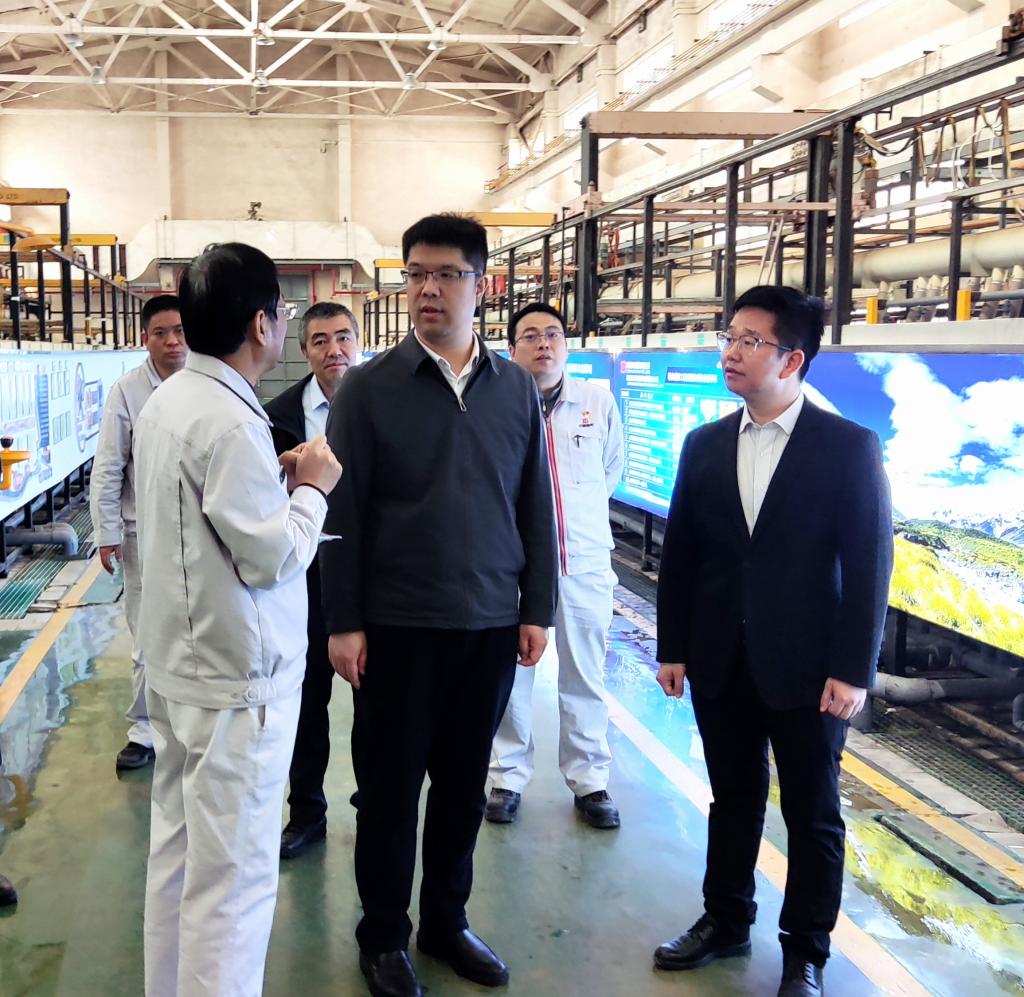 深入调研 务求实效 | 中国西电党委副书记、总司理赵启调研尊龙时凯精饰-尊龙时凯