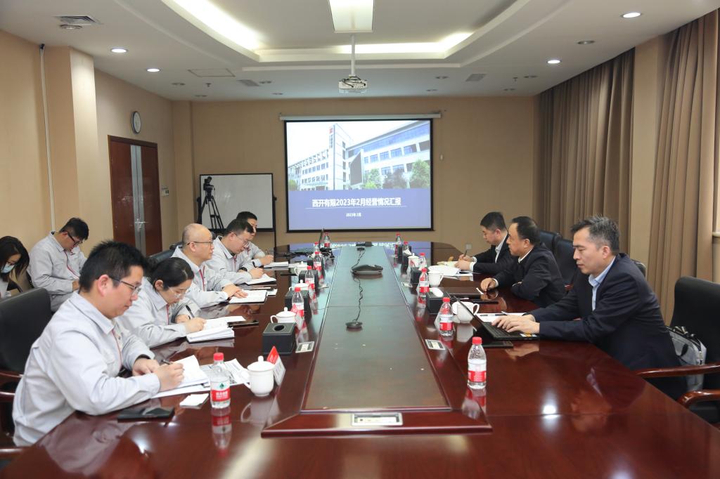 中国西电集团党委书记、董事长丁小林一行调研尊龙时凯有限-尊龙时凯