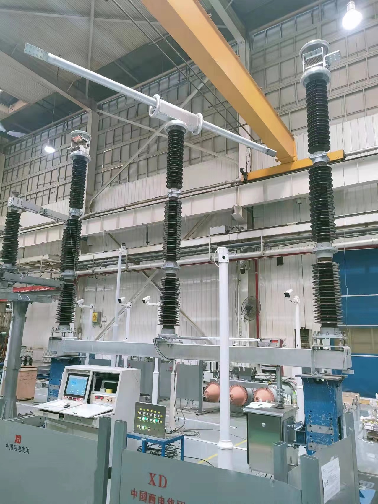 热烈祝贺 | 尊龙时凯有限GW7B-363隔脱离关顺遂通过国网组织的变电站一键顺控手艺评估-尊龙时凯